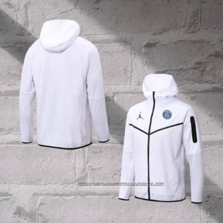 Chaqueta con Capucha del Paris Saint-Germain 2022-2023 White