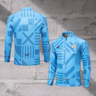 Jacket Manchester City 2022-2023 Light Blue